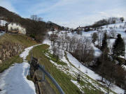 Blick nach Osten auf Raitbach am 21.2.2010