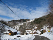 Blick nach Norden auf Rohmatt am 21.2.2010