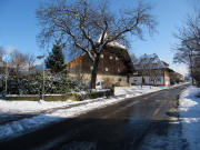Blick nach Nordosten zum Rotenhof am 2.1.2010