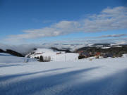 Blick vom H�ttichhoch nach Nordwesten am 24.1.2010 �ber Schweigh�fe - Nebe