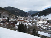 Blick nach Osten �ber Todtnau am 21.2.2010