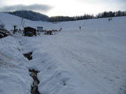 Blick nach S�dosten zum Familienlift Windeck am 15.1.2010