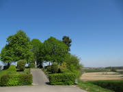 Blick nach Norden zum Bildst�ckli - rechts Blansingen - am 28.4.2010