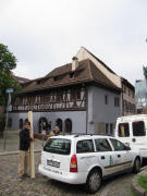 Blick nach S�dwesten zur Alten M�nsterbauh�tte am 8.5.2010 - Schreinerei H�gle