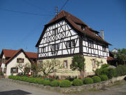 Blick nach Westen zum Alpirsbacher Hof in Nordweil am 24.4.2010