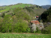 Blick nach Norden zum Scherlenzendobel am 27.4.2010
