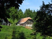 Blick nach S�den zum Spannpeterhof am 29.6.2010