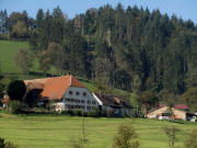 Blick nach Westen zum Birklehof am 12.10.2010