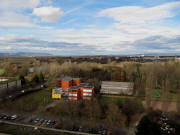 Buggi 50 am 13.11.2010 in Weingarten: Blick nach Norden �ber die Adolf-Reichwein-Schule nach Umkirch