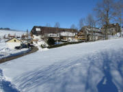 Blick nach Westen zum Clemenshof am 1.1.2011