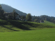 Blick nach S�den zum Emlerhof am 12.10.2010