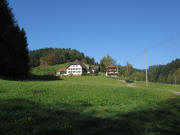 Blick nach Norden zumKaltenbachhof am 12.10.2010