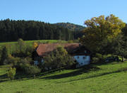 Blick nach Osten zum Schweizermelchershof am 26.10.2010