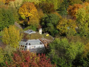 Seepark-Aussichtsturm am 29.10.2010: Blick nach Norden zur �kostation