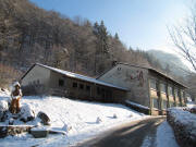 Blick nach Osten zur Schule im Zastler am 16.12.2010