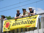 Abschalten: An der Br�cke FR-St�hlinger am 28.5.2011