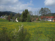 Blick nach Westen zum Birklehof in Hinterzarten am 28.4.2011