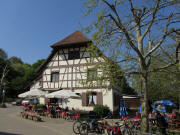 Blick nach Norden zum Mauracher Hof am 17.4.2011