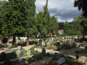 Blick nach Noren �ber den Friedhof St.Peter am 14.8.2011