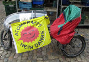 Dreir�driges Fahrrad - aber ohne Strom am 26.3.2011