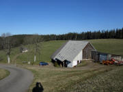 Blick nach Westen am 21.3.2011 �bers Kapfenh�usle zum Schneiderh�usle 