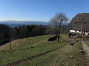 Blick nach S�den am 21.3.2011 zum Feldberg beim Kapfenmathishof