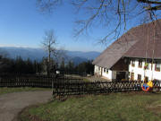 Blick nach S�den am 21.3.2011 zum Feldberg beim Kernewiesenhof