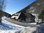 Blick nach S�dwesten zur Lawine in Fahl am 7.2.2011