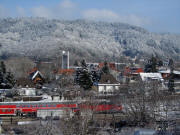 Littenweiler am 23.2.2011: Blick nach Norden bis Ebnet