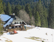 Blick nach Osten zur Menzenschwander H�tte am 8.2.2011