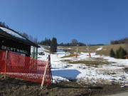Blick nach Norden zum Skilift Winkel am 5.3.2011