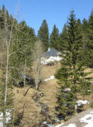 Blick von der Lochm�hle nach Nordosten zum unteren Zinkh�usle am 7.3.2011