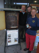 Horst Eppler, Siegfried Abb und Georgette Mettel am 22.7.2011 an der PH Freibug: Family Science Night