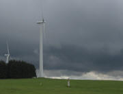 Blick nach S�dosten beim Plattenhof am 24.7.2011
