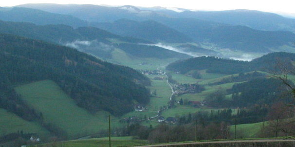 Blick vom Lindenberg ins Ibental 11/2002. (c) Martin M�ller, Wagensteig