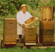 Albert Mayer, 1. Vorsitzender des Imkervereins Freiburg e.V.