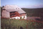 Blick nach Südosten zum Jägerheim im Juni 2001