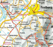 Map Freiburg-Süd - Schauinsland - Münstertal - St.Ulrich