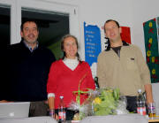 SCh�lerhaus: Vorstand (v. l nach r): Stefan Saumer, Christiane Kramer, Roland H��ler